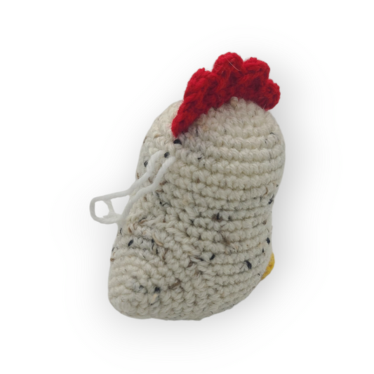 Charlie Chicken crochet stuffed animal
