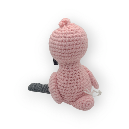 Flora Flamingo Crochet stuffed animal