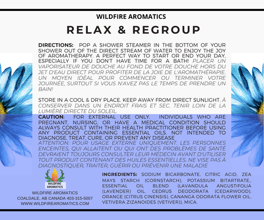 Lavender, Cedarwood & Vetiver Shower Steamers – Relaxation for Busy Moms