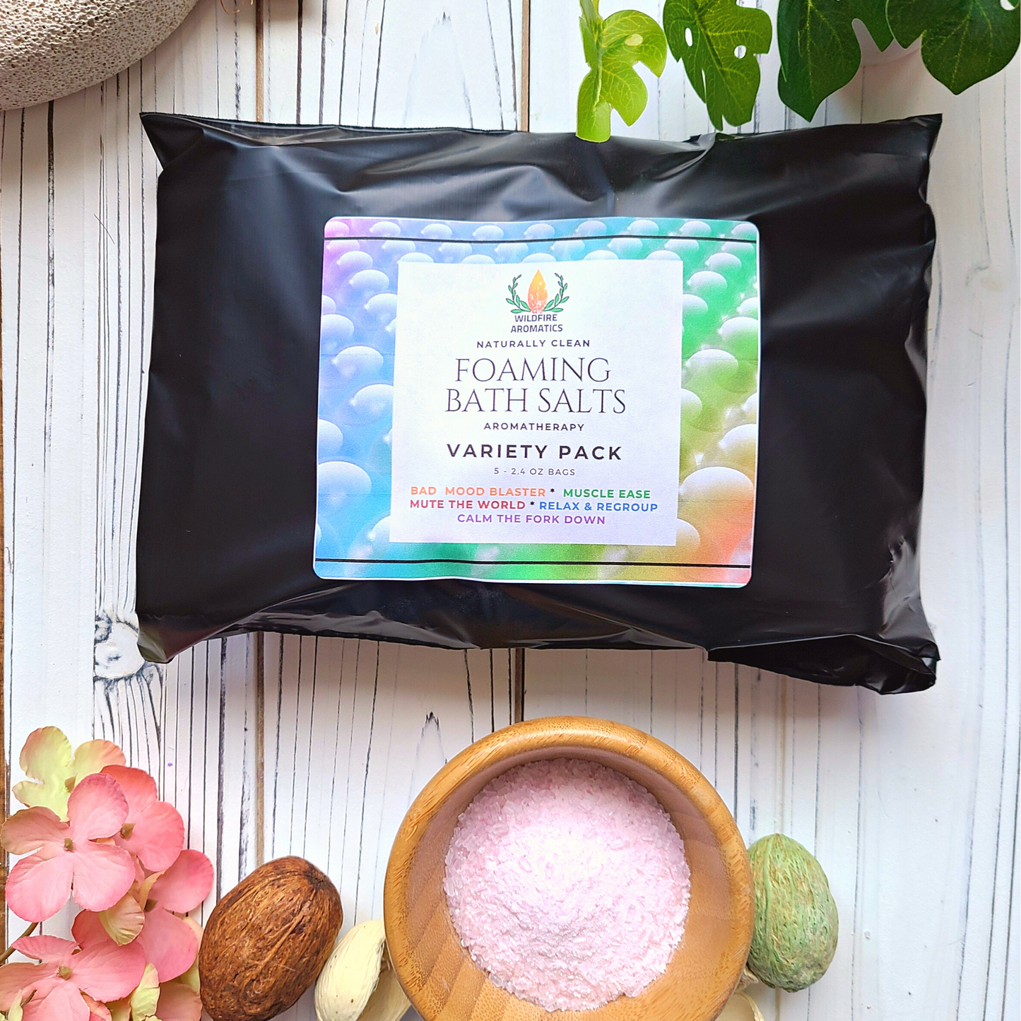 Foaming Bath Salts