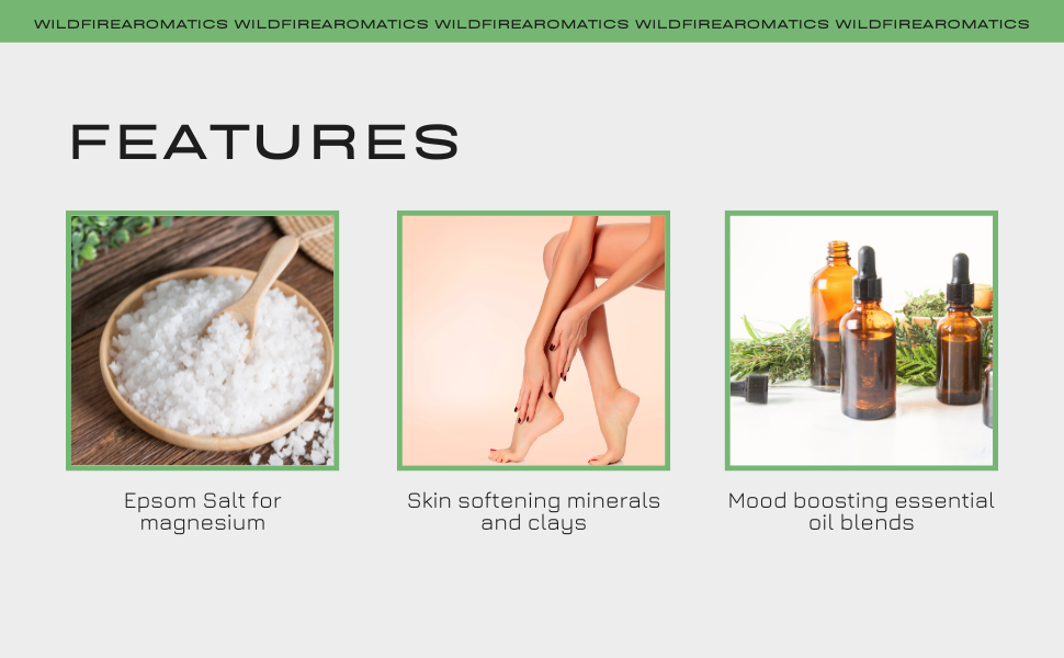 Foaming Bath Salts - Variety Pack 5