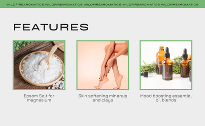 Foaming Bath Salts - Variety Pack 5