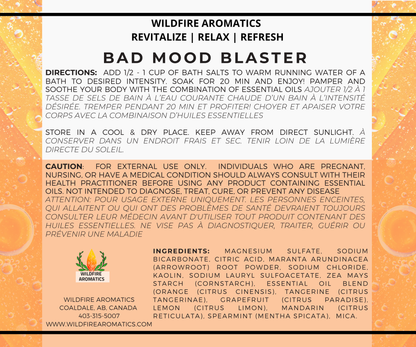 Bad Mood Blaster - Foaming Bath Salts