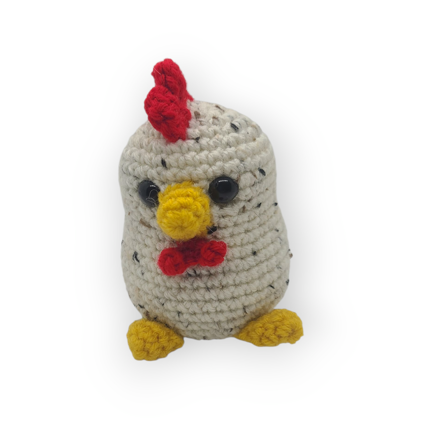 Charlie Chicken crochet stuffed animal