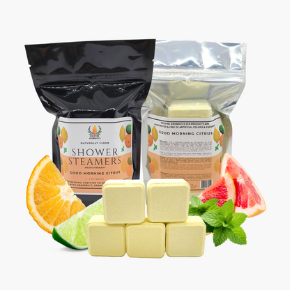Citrus Shower Steamers – Energizing & Mood-Boosting