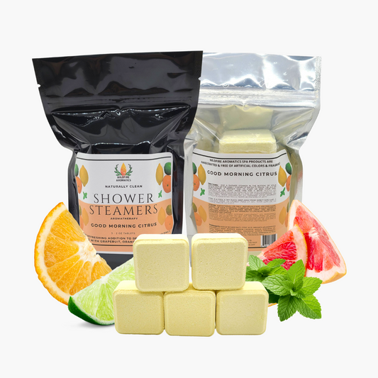 Citrus Shower Steamers – Energizing & Mood-Boosting