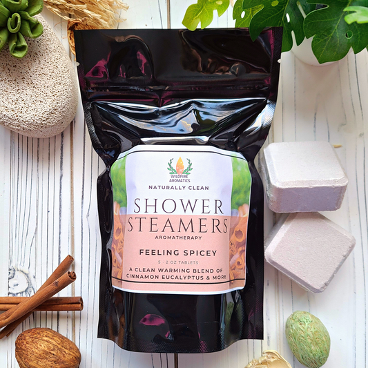 Shower Steamer 5 tablet pack, Feeling Spicy