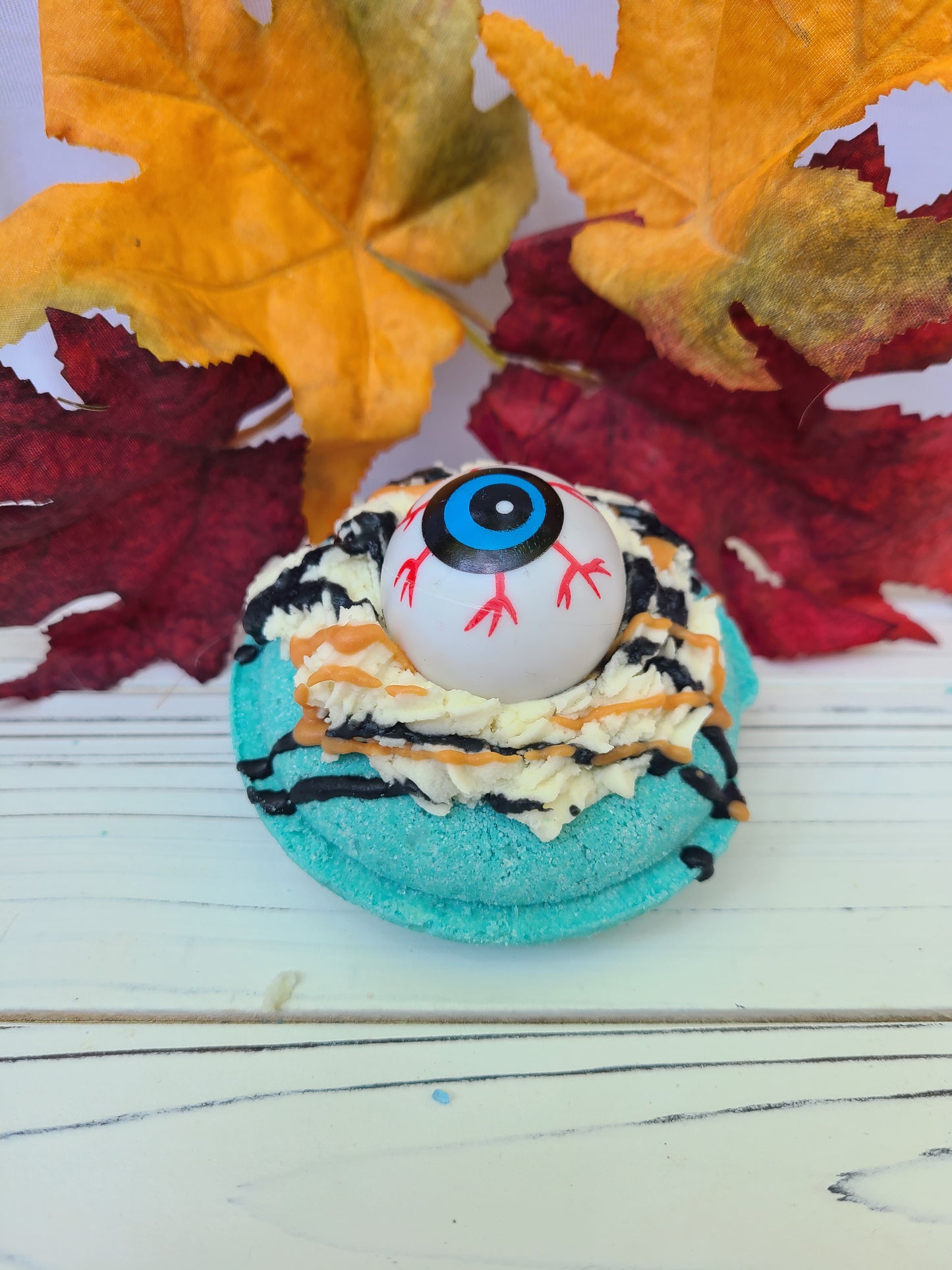 One eyed monster Halloween bubble bath bomb