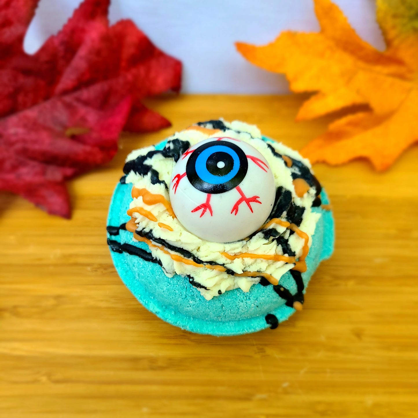 One eyed monster Halloween bubble bath bomb