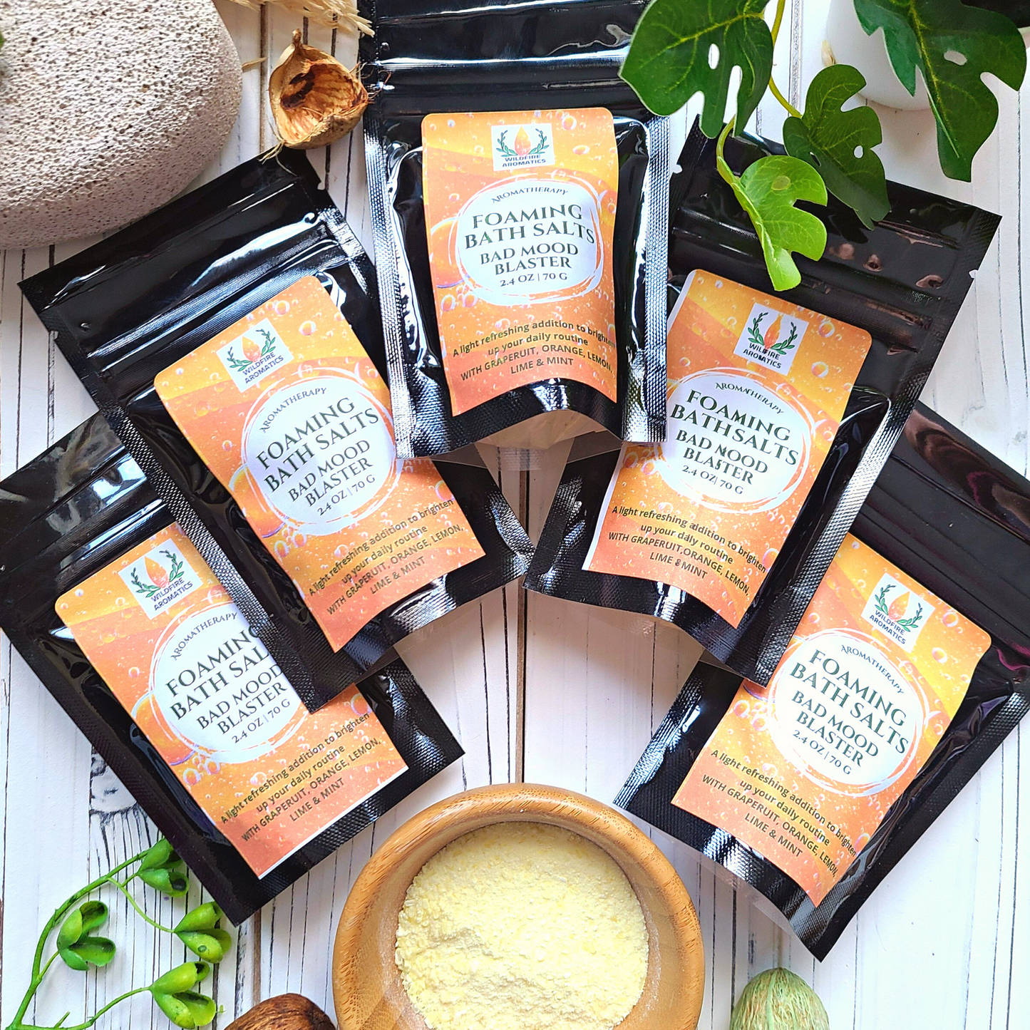 Foaming Bath Salts - Variety Pack 5