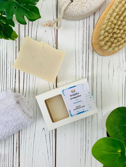 Cocoa & Mango Butter Shampoo Bar – Nourishing & Fragrance-Free
