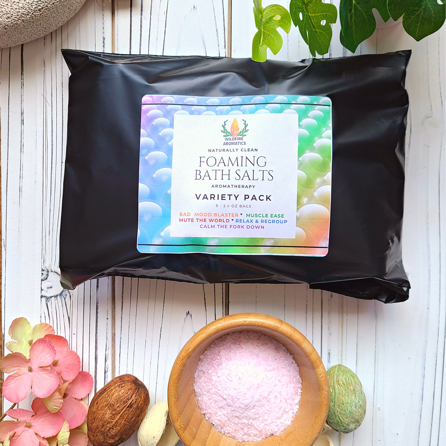Foaming Bath Salts - Variety Pack 5