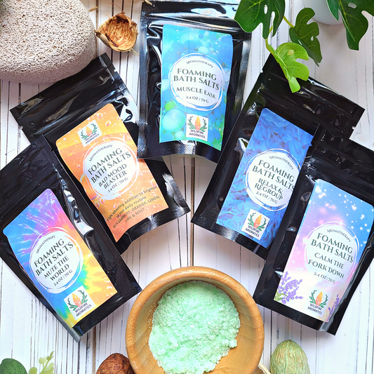 Foaming Bath Salts - Variety Pack 5